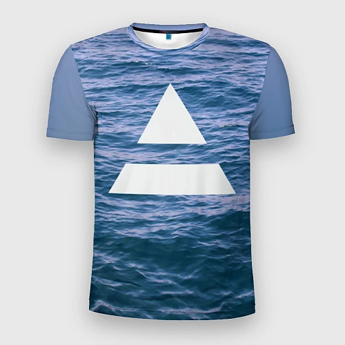 Мужская спорт-футболка 30 STM: Ocean / 3D-принт – фото 1