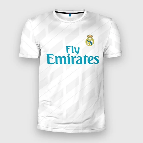 Мужская спорт-футболка Real Madrid / 3D-принт – фото 1
