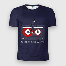 Мужская спорт-футболка 13 reason why: Cassette