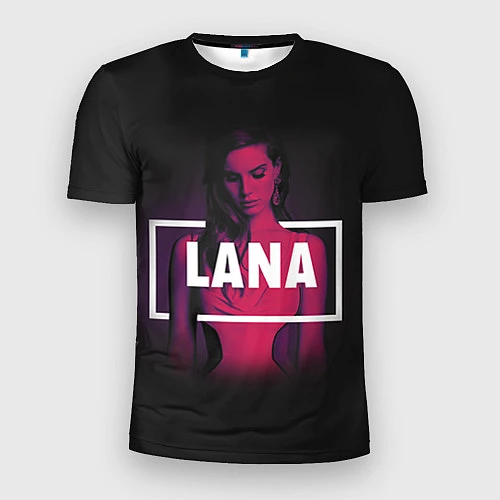 Мужская спорт-футболка Lana Violet / 3D-принт – фото 1