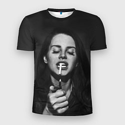 Футболка спортивная мужская Lana Del Rey, цвет: 3D-принт