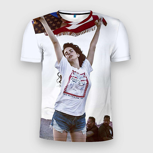 Мужская спорт-футболка American Del Rey / 3D-принт – фото 1