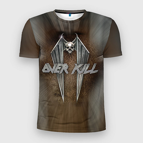 Мужская спорт-футболка Overkill: Metal Skull / 3D-принт – фото 1