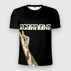 Футболка спортивная мужская Scorpions Rock, цвет: 3D-принт