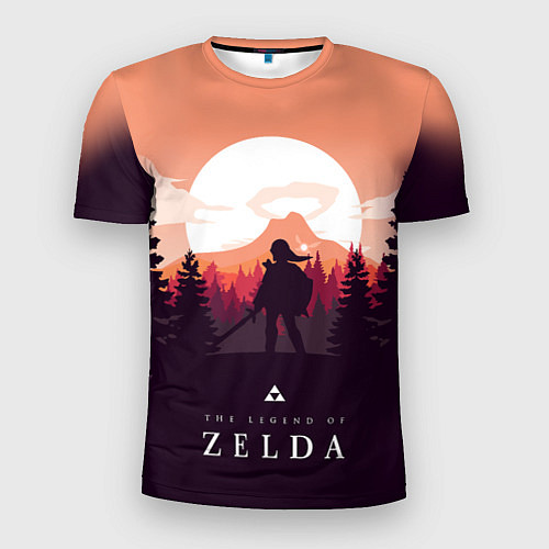 Мужская спорт-футболка The Legend of Zelda / 3D-принт – фото 1