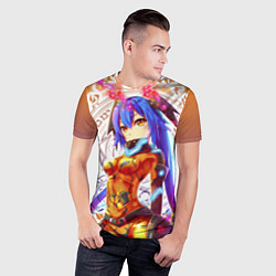 Футболка спортивная мужская Phantasy star, цвет: 3D-принт — фото 2