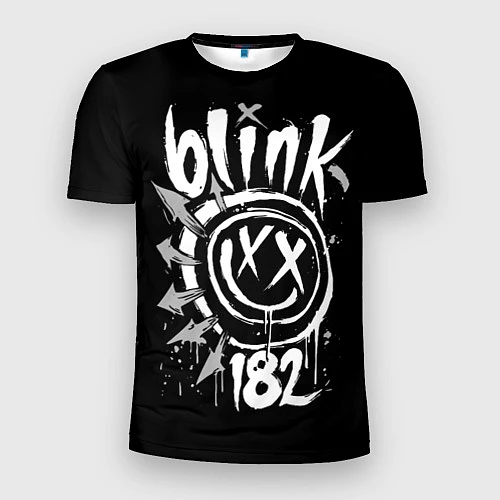 Мужская спорт-футболка Blink-182 / 3D-принт – фото 1