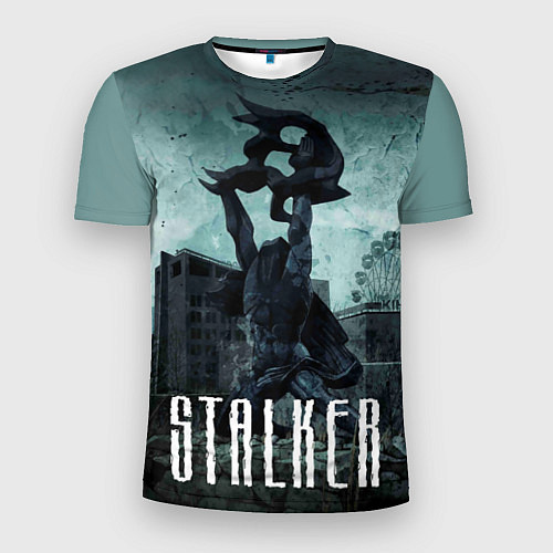 Мужская спорт-футболка STALKER: Pripyat / 3D-принт – фото 1