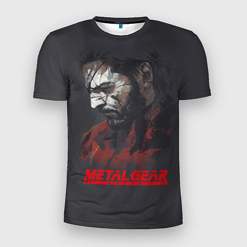 Мужская спорт-футболка Metal Gear Solid / 3D-принт – фото 1