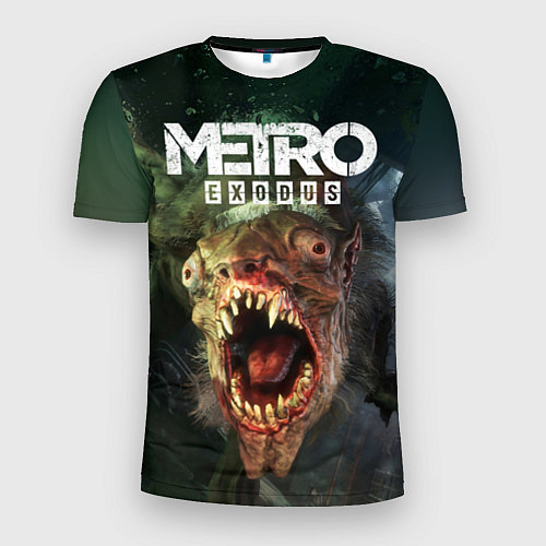 Мужская спорт-футболка Metro Exodus / 3D-принт – фото 1