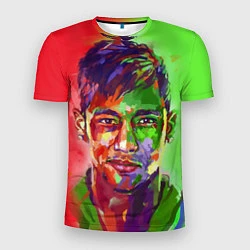 Футболка спортивная мужская Neymar Art, цвет: 3D-принт