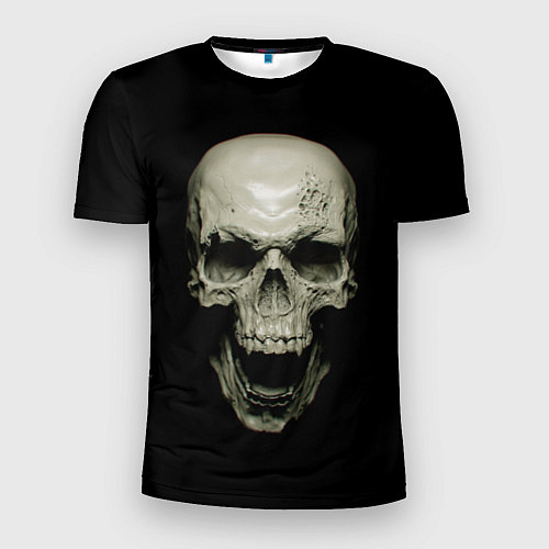 Мужская спорт-футболка Череп вампира / 3D-принт – фото 1