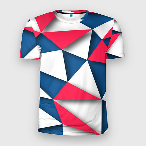 Мужская спорт-футболка Geometry style / 3D-принт – фото 1