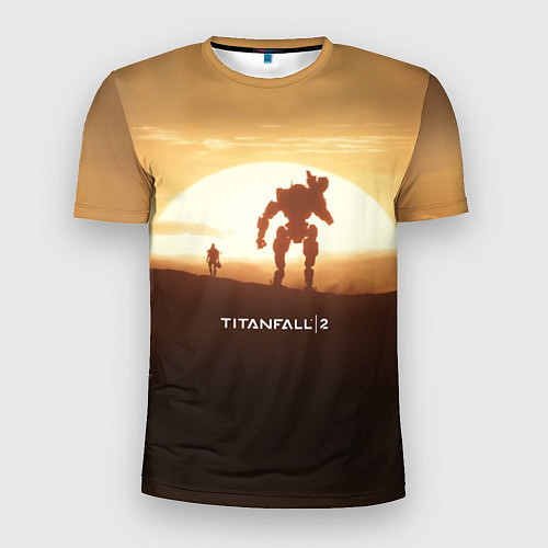 Мужская спорт-футболка Titanfall 2: Sunrise / 3D-принт – фото 1