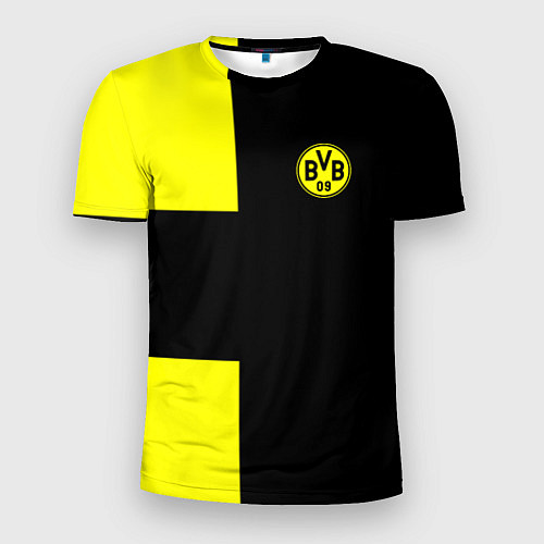 Мужская спорт-футболка BVB FC: Black style / 3D-принт – фото 1