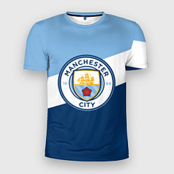 Мужская спорт-футболка FC Manchester City: Colors