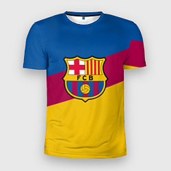 Мужская спорт-футболка FC Barcelona 2018 Colors