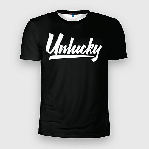 Мужская спорт-футболка Unlucky / 3D-принт – фото 1