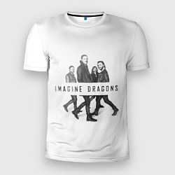 Футболка спортивная мужская Imagine Dragons: White, цвет: 3D-принт