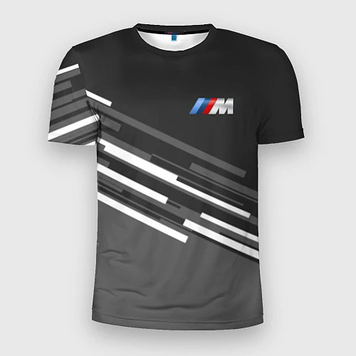Мужская спорт-футболка BMW: Sport Line / 3D-принт – фото 1
