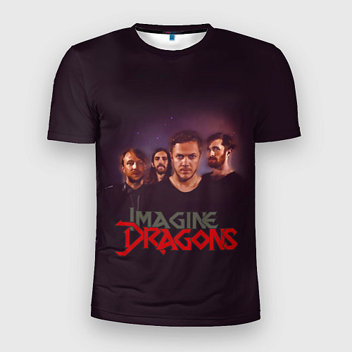 Мужская спорт-футболка Группа Imagine Dragons / 3D-принт – фото 1