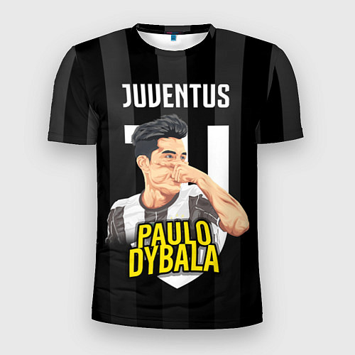 Мужская спорт-футболка FC Juventus: Paulo Dybala / 3D-принт – фото 1