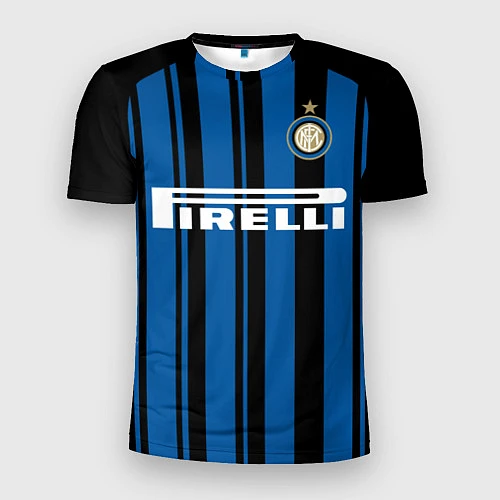 Мужская спорт-футболка Inter FC: Home 17/18 / 3D-принт – фото 1