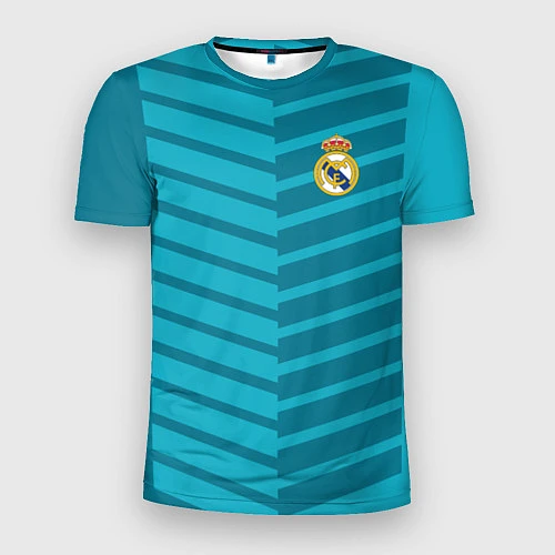 Мужская спорт-футболка FC Real Madrid: Reverse / 3D-принт – фото 1
