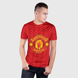 Футболка спортивная мужская FC Manchester United: Creative, цвет: 3D-принт — фото 2