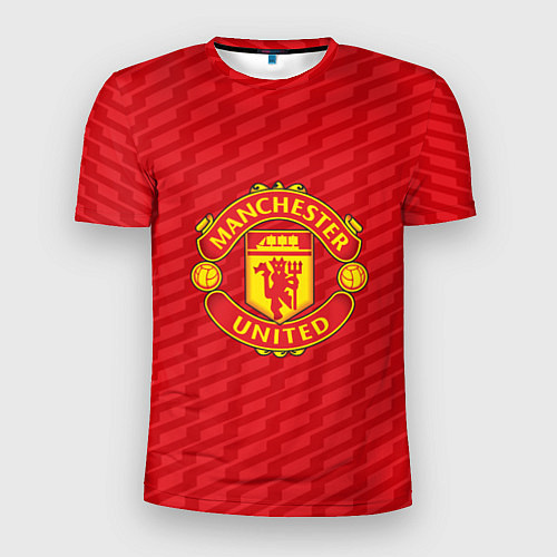 Мужская спорт-футболка FC Manchester United: Creative / 3D-принт – фото 1
