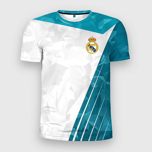 Мужская спорт-футболка FC Real Madrid: Abstract / 3D-принт – фото 1