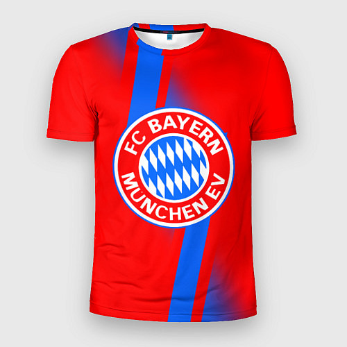 Мужская спорт-футболка FC Bayern: Storm / 3D-принт – фото 1