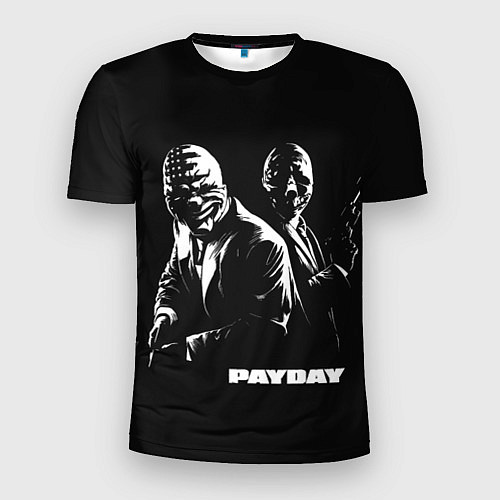 Мужская спорт-футболка Payday / 3D-принт – фото 1