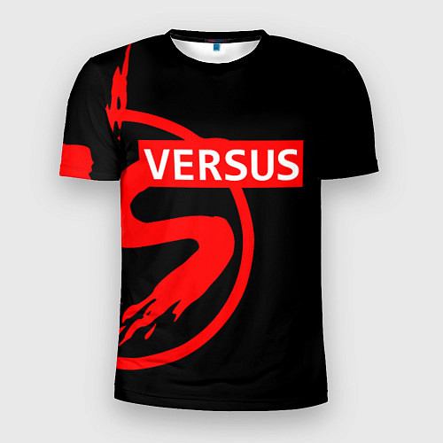 Мужская спорт-футболка Versus Battle: Red / 3D-принт – фото 1