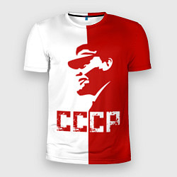 Мужская спорт-футболка Ленин СССР