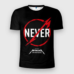 Футболка спортивная мужская Metallica: Like Never Before, цвет: 3D-принт