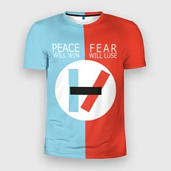 Футболка спортивная мужская 21 Pilots: Peace & Fear, цвет: 3D-принт