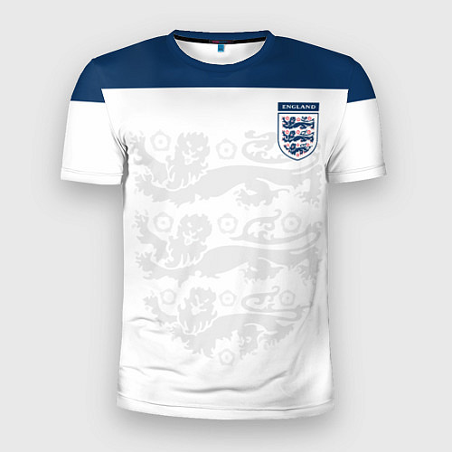 Мужская спорт-футболка Сборная Англии / 3D-принт – фото 1