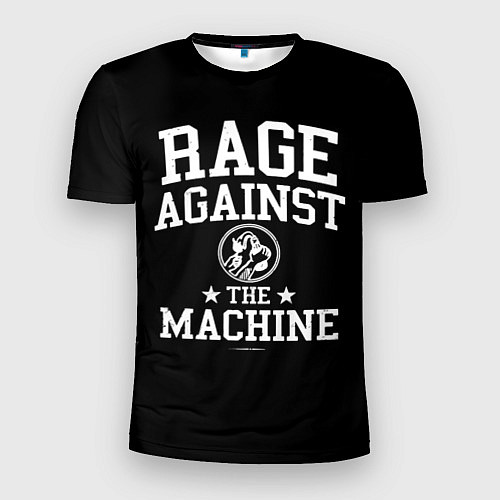 Мужская спорт-футболка Rage Against the Machine / 3D-принт – фото 1