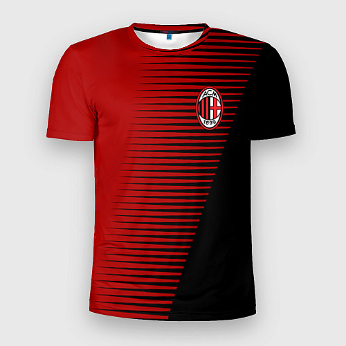 Мужская спорт-футболка АC Milan: R&B / 3D-принт – фото 1