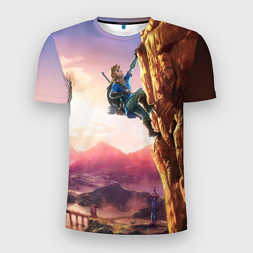 Мужская спорт-футболка Zelda Rock / 3D-принт – фото 1