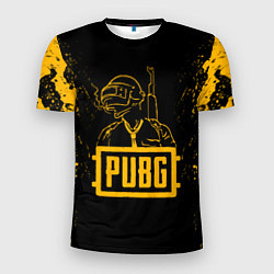 Мужская спорт-футболка PUBG: Black Soldier