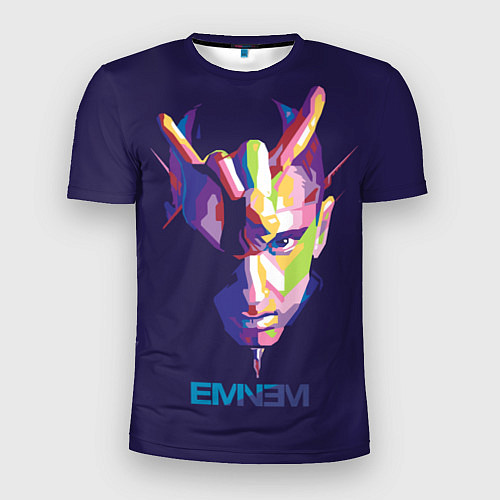 Мужская спорт-футболка Eminem V&C / 3D-принт – фото 1