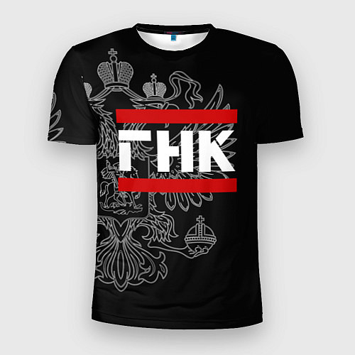 Мужская спорт-футболка ГНК: герб РФ / 3D-принт – фото 1