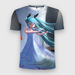 Футболка спортивная мужская Vocaloid, цвет: 3D-принт