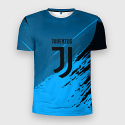 Мужская спорт-футболка FC Juventus: Abstract style