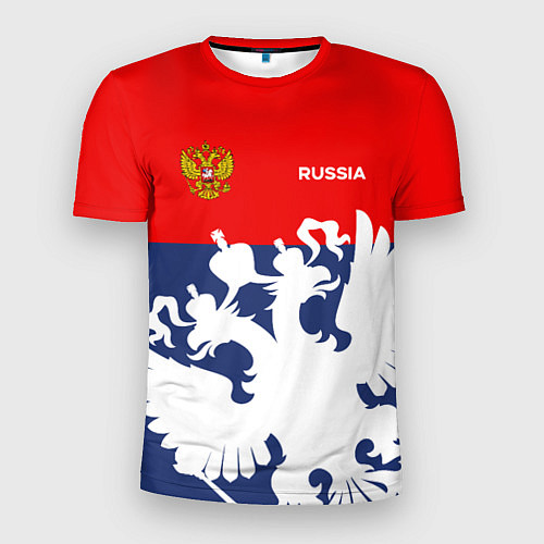 Мужская спорт-футболка Russian Style / 3D-принт – фото 1
