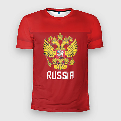 Мужская спорт-футболка Olympic Russia 2018 / 3D-принт – фото 1