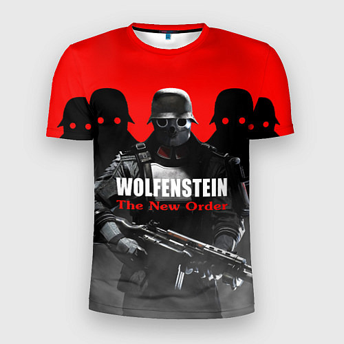 Мужская спорт-футболка Wolfenstein: The New Order / 3D-принт – фото 1