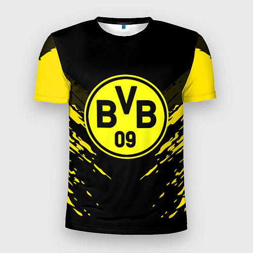 Мужская спорт-футболка Borussia FC: Sport Fashion / 3D-принт – фото 1